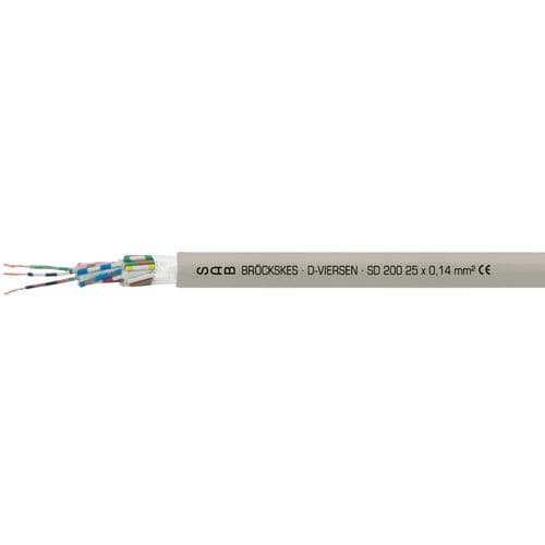 Hochflexibles Stromkabel - SD 200  - SAB BROECKSKES GMBH & Co. KG - Daten / DIN / isoliert
