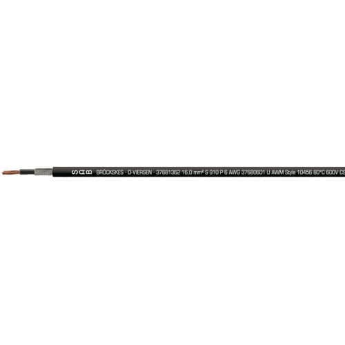 Hochflexibles Stromkabel - S 910 P - SAB BROECKSKES GMBH & Co. KG - Versorgung / DIN / isoliert