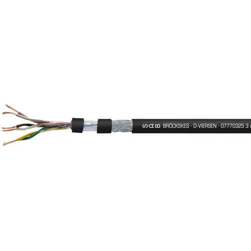 Hochflexibles Stromkabel - SD 960 CY TP - SAB BROECKSKES GMBH & Co. KG - Daten / DIN / isoliert