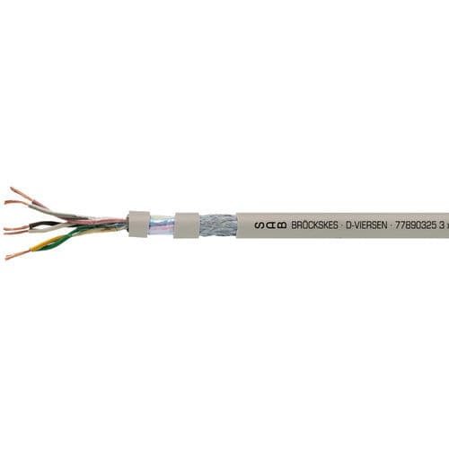 Hochflexibles Stromkabel - SD 980 CP TP - SAB BROECKSKES GMBH & Co. KG - Daten / DIN / isoliert