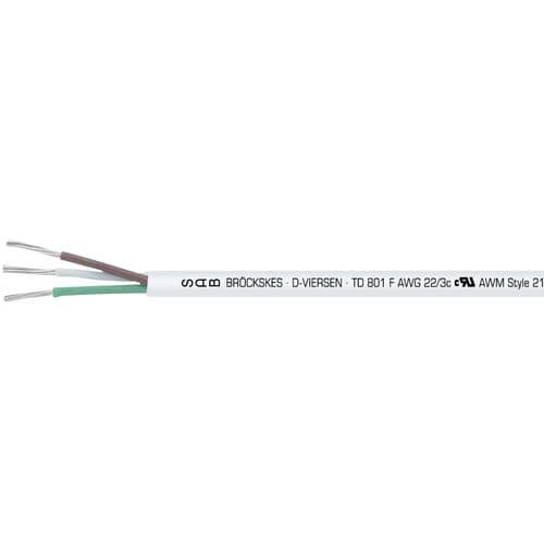 Datenkabel elektrisch - TD 801 F - SAB BROECKSKES GMBH & Co. KG - DIN / koaxial / isoliert