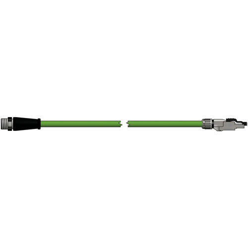 Ethernet-Stromkabel - S1677-4027-00050 - SAB BROECKSKES GMBH & Co. KG - Versorgung / RJ45 / isoliert
