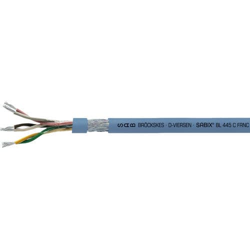 Halogenfreies Stromkabel - SABIX® BL 445 C FRNC TP - SAB BROECKSKES GMBH & Co. KG - Daten / DIN / isoliert