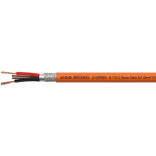 Halogenfreies Stromkabel - B 110 C - SAB BROECKSKES GMBH & Co. KG - Versorgung / Daten / schwerentflammbar