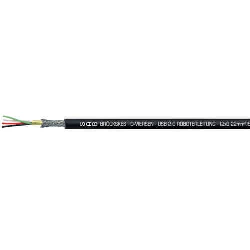 Stromkabel / USB 2.0 - 06012022	 - SAB BROECKSKES GMBH & Co. KG - Daten / isoliert / ölbeständig