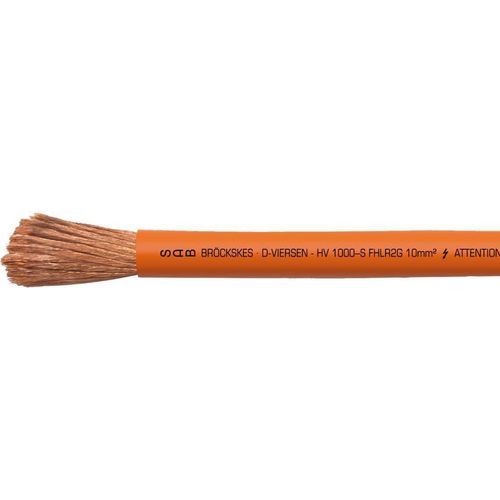 Versorgungs-Stromkabel - HV 1000 - S - SAB BROECKSKES GMBH & Co. KG - Hochtemperatur / chemikalienbeständig / Kupfer