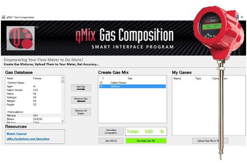 Messsoftware - qMix™ - Sierra Instruments - Misch / für Durchflussmesser / für Gasmischer