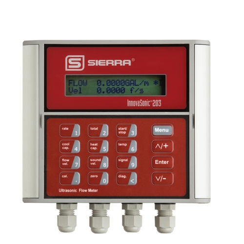 Ultraschall-Laufzeit-Durchflussmesser - InnovaSonic® 203 - Sierra Instruments - Volumen / für Flüssigkeiten / für Wasser