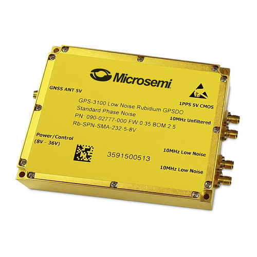 Elektronischer Oszillator - GPS-3xx0 - Microsemi - Uhren / Miniaturformat / für Avionikanwendungen
