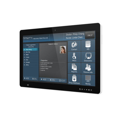Panel-PC / mit LED-Rückbeleuchtung - HID-2340 series - Avalue Technology Inc. - mit kapazitivem PCAP-Touchscreen / 23,8" / 1920 x 1080