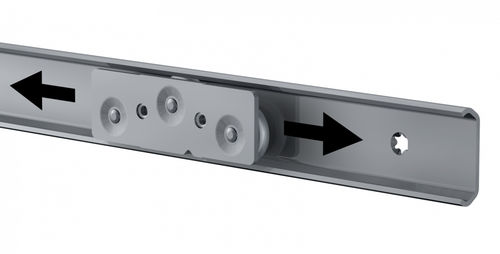 Teleskopische Linear-Gleitschiene - FlexFit 1537 - Thomas Regout - Kugel