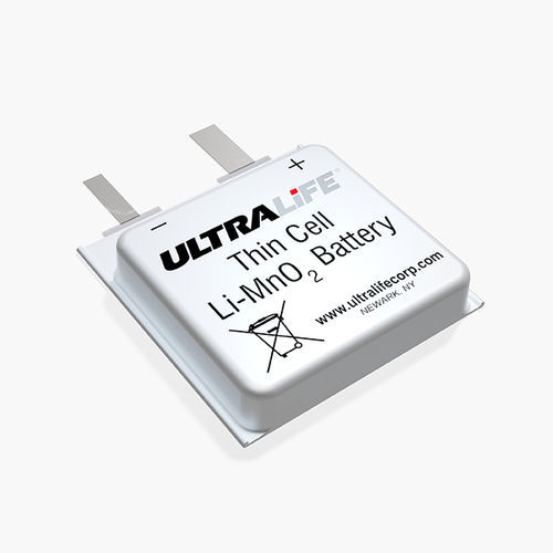 Lithium-Mangandioxid-Batterie - CP502520 - Ultralife Corporation - dünn / 3 V / für medizinische Anwendung
