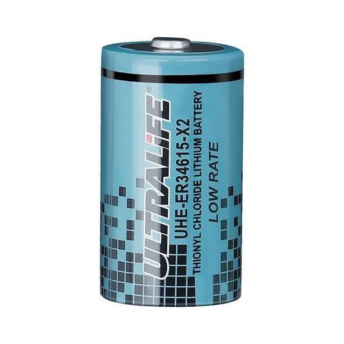 Li-SoCl2-Batterie - UHE-ER34615-X2 - Ultralife Corporation - D-Typ / 3 V / für Notbeleuchtungen