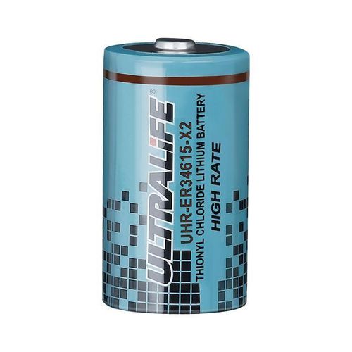 Li-SoCl2-Batterie - UHR-ER34615-X2 - Ultralife Corporation - D-Typ / 3 V / für Notbeleuchtungen