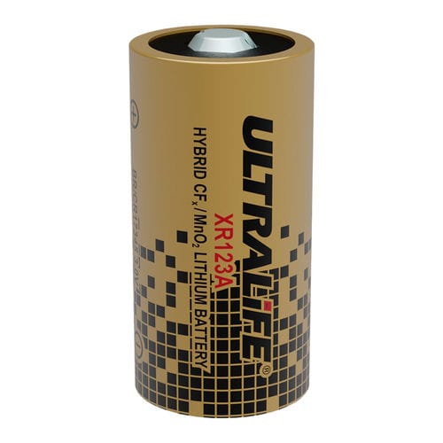 Lithium-Batterie - XR123A - Ultralife Corporation - zylindrisch / 3 V / für Notbeleuchtungen