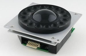 Mechanischer Trackball - Traxsys Input Products - einbaufähig / 2 inch (50 mm) / 3-Achs
