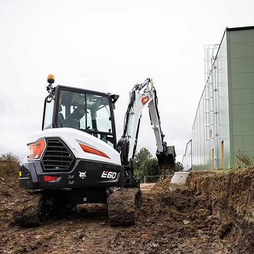 Minibagger - E50Z R2 series - BOBCAT - auf Raupen / Diesel / für Baustellen