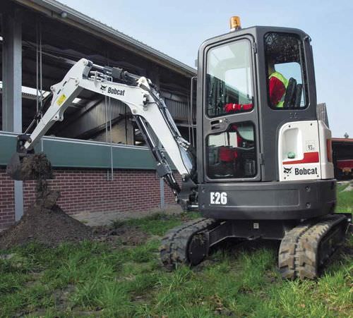 Minibagger - E26 - BOBCAT - auf Raupen / Tier 4 Final / für Baustellen