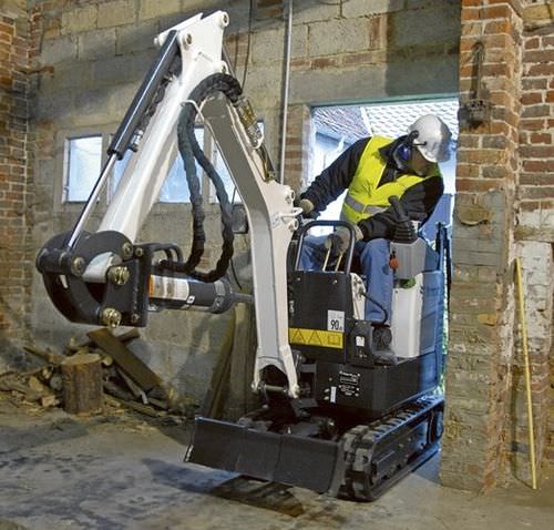 Mikrobagger - E10  - BOBCAT - auf Raupen / Tier 4 Interim / für Baustellen