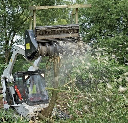 Böschungsmäher für Forstwirtschaft - BOBCAT
