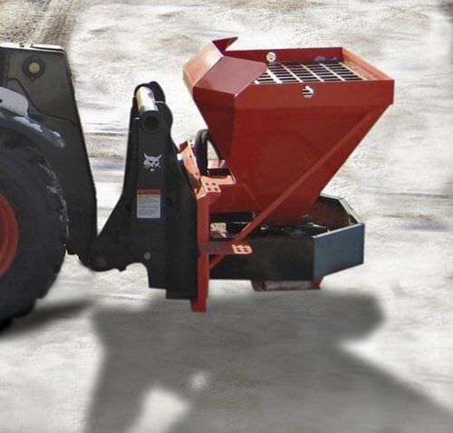 Sandfarbener Streuwagen - BOBCAT
