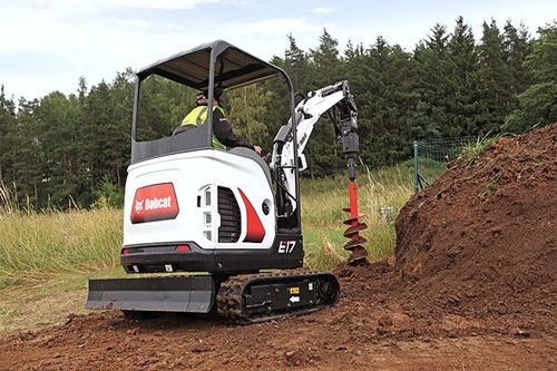 Minibagger - E17 - BOBCAT - auf Raupen / Tier 4 Interim / für Baustellen