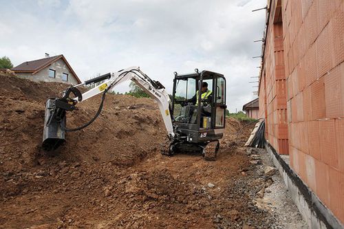 Minibagger - E19 - BOBCAT - auf Raupen / Tier 4 Interim / für Baustellen