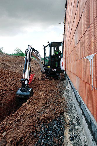 Minibagger - E20 - BOBCAT - auf Raupen / Tier 4 Interim / für Baustellen