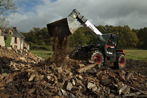 Kompakter Teleskoplader - T35105 - BOBCAT - ergonomisch