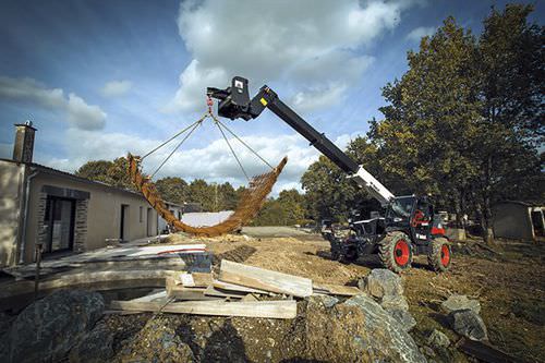 Kompakter Teleskoplader - T35120SL - BOBCAT - ergonomisch