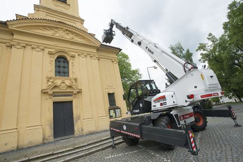 Rotierender Teleskoplader - TR50190 EVO - BOBCAT - mit drehbarem Oberwagen