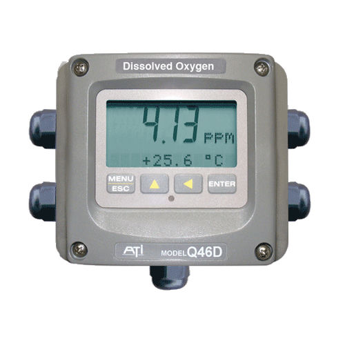 Messgerät / gelöster Sauerstoff - Q46D - Analytical Technology - Konzentration / optisch / elektrochemisch