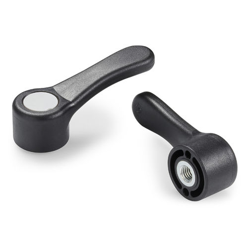 Stahlklemmhebel - A150 - Boteco - mit Kunststoffgriff / Technopolymer / mit Gewindeeinsatz