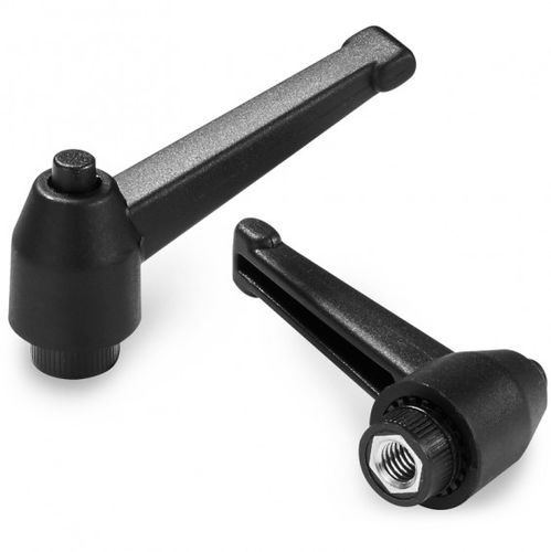 Edelstahl-Klemmhebel - A562CIN - Boteco - Technopolymer / rostfrei / mit Gewindeeinsatz