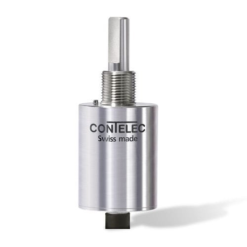 Absoluter Drehgeber - Vert-X 22 - Contelec AG - Magnet / mit Vollwelle / Singleturn