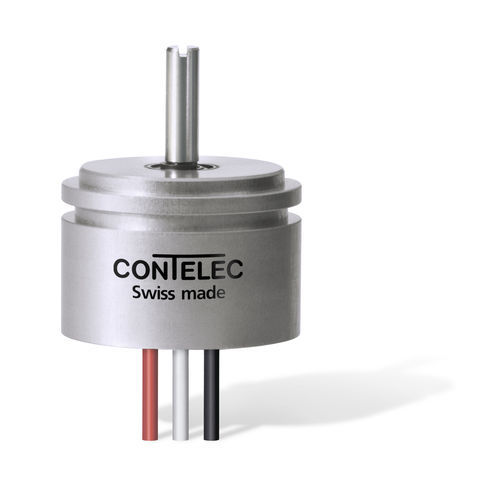 Absoluter Drehgeber - Vert-X 21 - Contelec AG - Magnet / mit Vollwelle / Singleturn