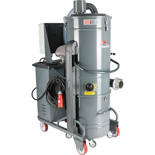 Industriesauger - DG 75 AIRFLOW - Delfin Vacuums - für gesundheitsgefährdende Stäube / dreiphasig / auf Reifen