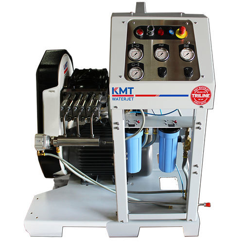 Plungerpumpe mit Kolben - TRILINE®  - KMT GmbH - KMT Waterjet Systems - Wasser / elektrisch / stationär