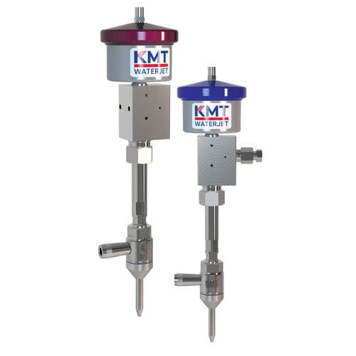 Abrasiv-Wasserstrahl-Schneidkopf - KMT GmbH - KMT Waterjet Systems - Hochdruck
