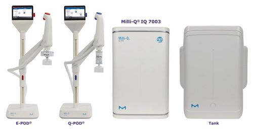 Aufreinigungsanlage für Wasser - Milli-Q® IQ 7003/05/10/15  - Merck Millipore - für Industrieanwendungen