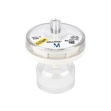 Flüssigkeitsfilter - Millipak®  - Merck Millipore - Membran / Labor / PVDF