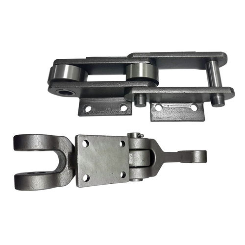 Stahlrollenkette - 4B Braime Components - Edelstahl / Greifer / mit Halterungen