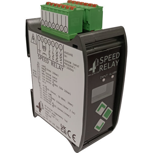 Drehzahlüberwachungsrelais - USR1V4 - 4B Braime Components - Überfrequenz / Unterfrequenz / Wellendrehung