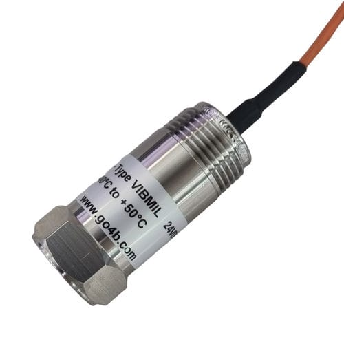 Elektronischer Schwingungssensor - VIBMIL | Milli-Vib | Milli-Con  - 4B Braime Components - 2-Leiter / zur Prozessautomatisierung / für die Maschinen-Zustandsüberwachung