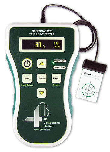 Kalibrator für Geschwindigkeitsschalter - SpeedMaster, SM2, SM1 - 4B Braime Components - tragbar / Handgerät