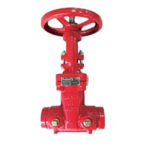 Segmentschütz - HGO-200GG - Elite Line Industrial Corp. - mit Handrad / für Wasser / beschichtet