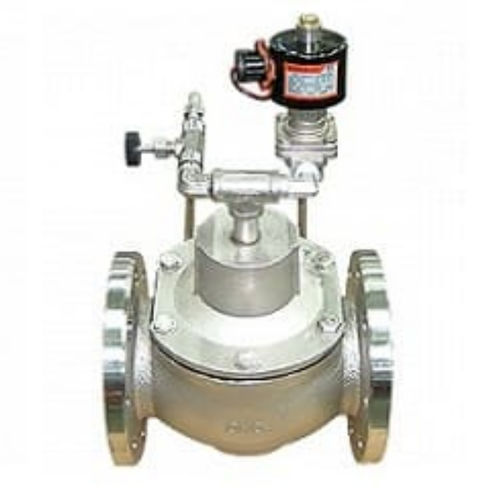 Vorgesteuertes Magnetventil - DTE / DFE series - Elite Line Industrial Corp. - 2-Wege / normal geschlossen / Wasser