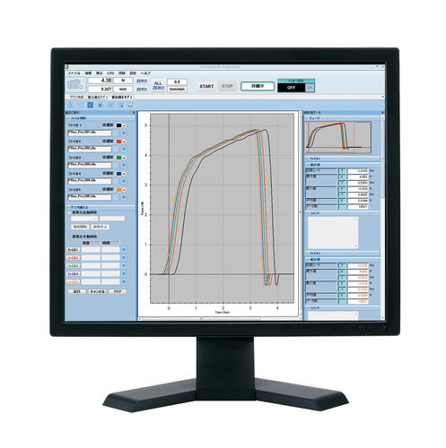 Datensammelsoftware - Force Recorder Standard Software - IMADA - Kraftmessung / Echtzeit / Windows