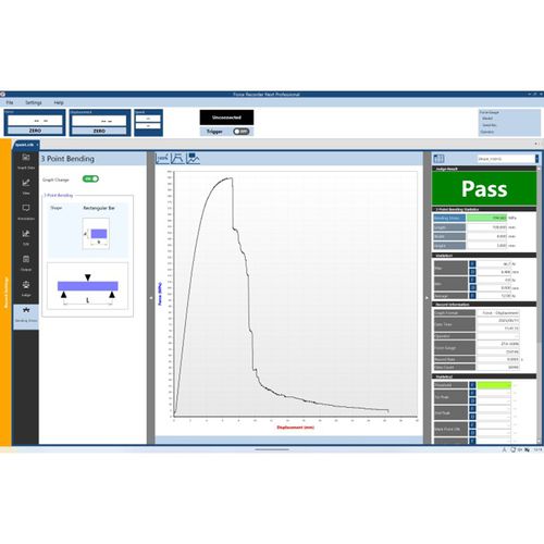 Softwaremodul für Beanspruchungs - Analyse - IMADA - Berechnung / für Test / für Biegeprozesse