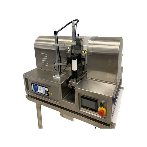Halbautomatische Siegelmaschine - MTS - JDA PROGRESS IND. - für Lebensmittel / für Kosmetik / für Pharmaprodukte